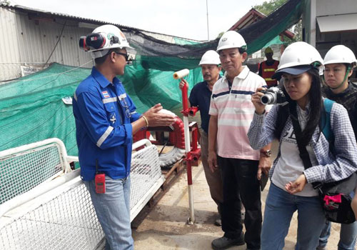 เข้าเยี่ยมชมการเจาะอุโมงค์ของ บริษัท อาเซียนโปแตชชัยภูมิ กำกัด (มหาชน)